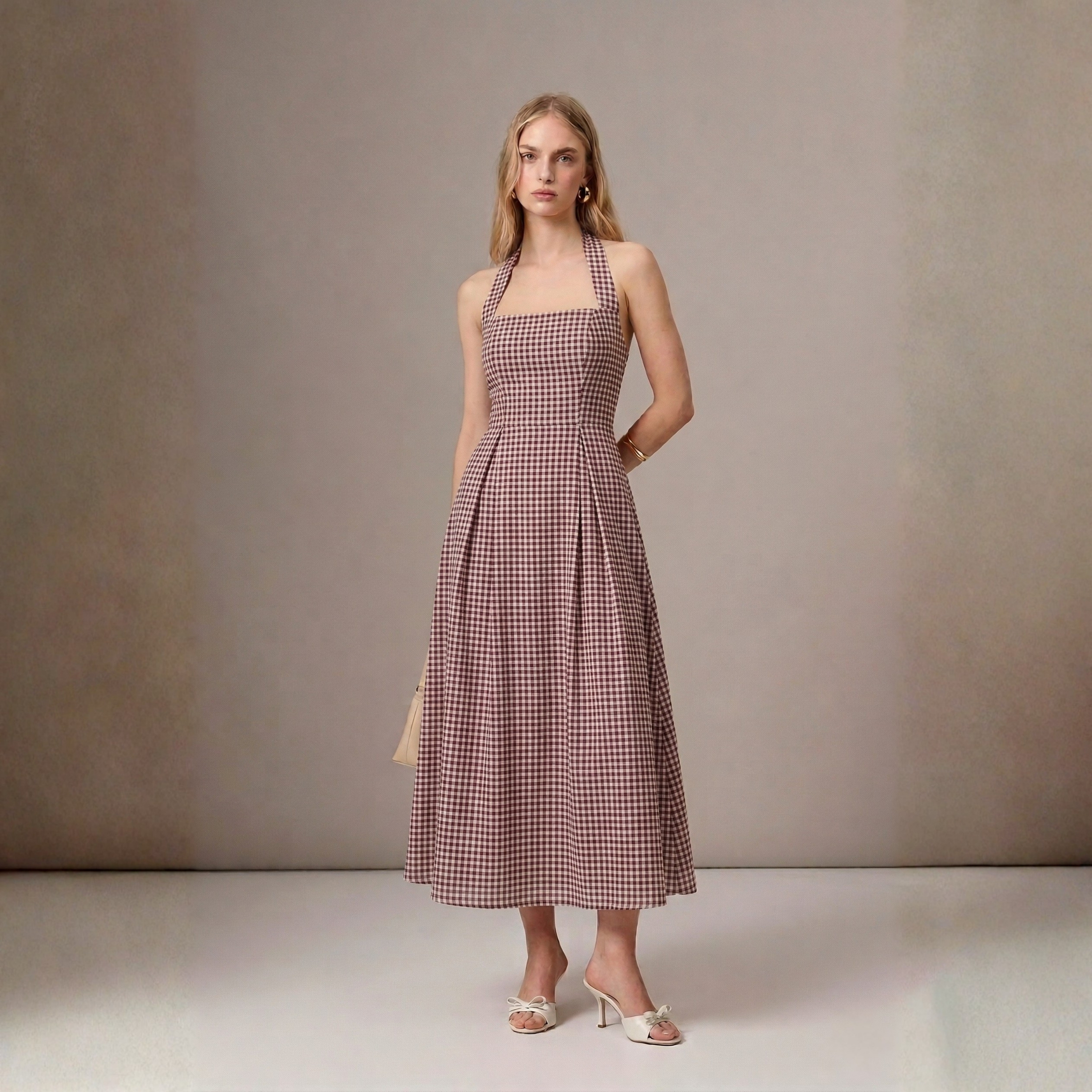 Gingham Veranda Maxi Dress
